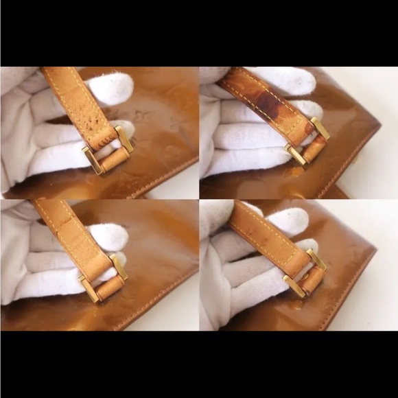 Authentic Louis Vuitton Vernis Houston Shoulder Bag  made in France 🇫🇷 - Picture 14 of 16